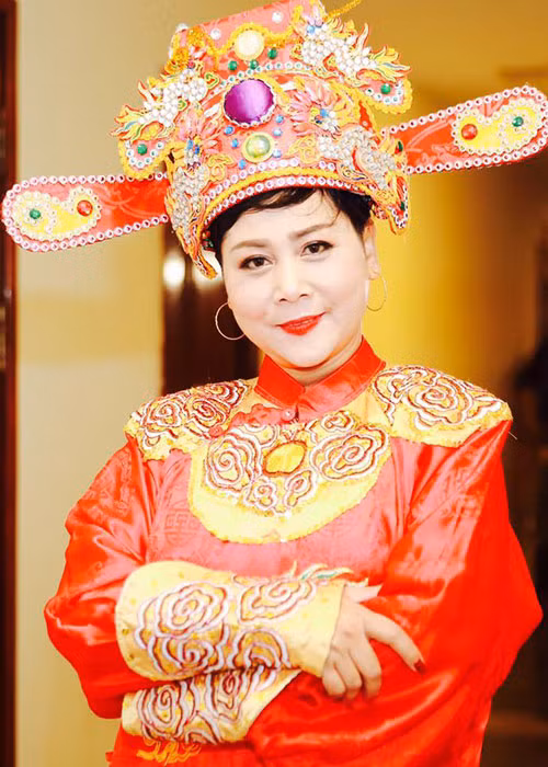 Ảnh đẹp ở hậu trường Táo quân 2018 của nghệ sĩ Minh Hằng. Ảnh: FBNV