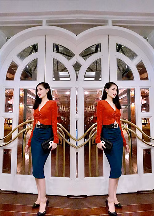 “Bà mẹ hai con” Tâm Tít được khen ngợi ngày càng đẹp mặn mà.