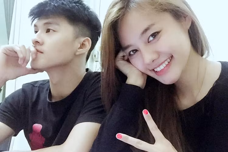 Vướng ồn ào đời tư, Linh Chi bị dư luận chỉ trích. Về phía Lâm Vinh Hải, anh luôn bênh vực bạn gái. Ảnh: FBNV