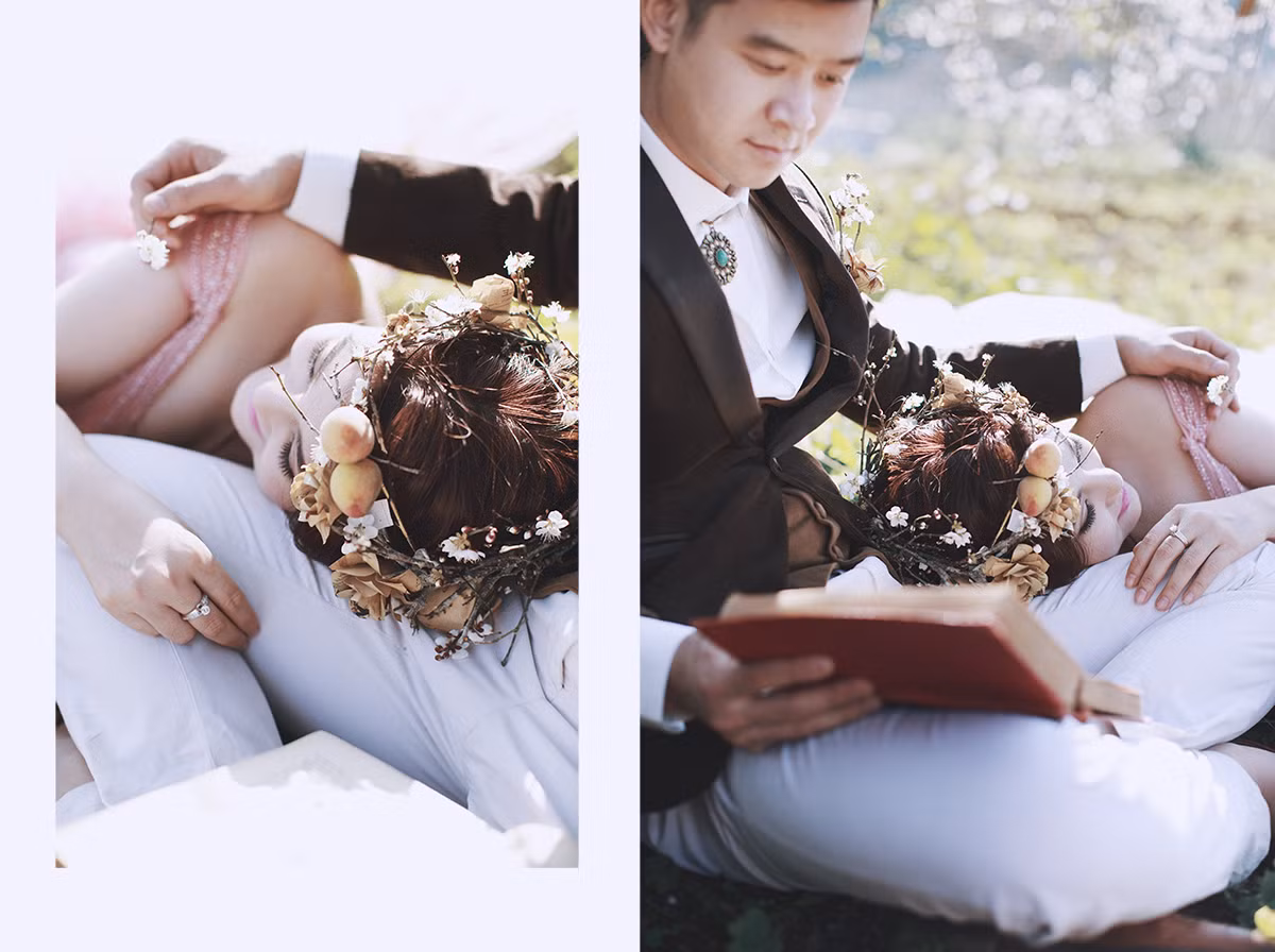 Nhiếp ảnh gia Hải Lê Cao – tác giả của bộ ảnh cưới “Love story in wonderland” cho biết câu chuyện tình đặc biệt này cũng chính là những gì anh muốn gửi gắm tới các cặp đôi đã đang và sắp tổ chức đám cưới