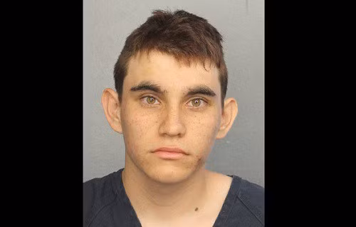 Nikolas Cruz, nghi phạm trong vụ xả súng vào trường trung học ở Parkland khiến 17 người thiệt mạng và hàng chục người bị thương.