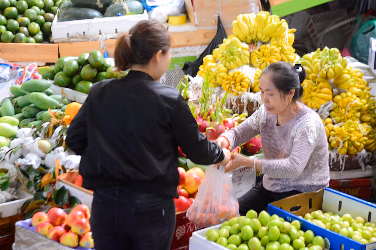 Từ hoa quả, các loại rau rau củ...