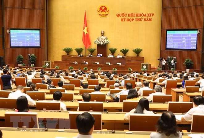 Toàn cảnh Kỳ họp thứ năm, Quốc hội khóa XIV.