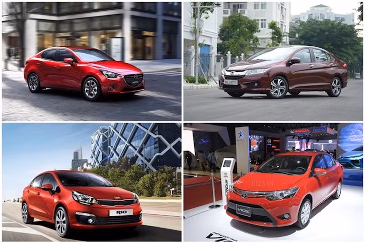 Tuy nhiên cũng giống như toàn bộ các phân khúc khác, doanh số xe hạng B tại thị trường Việt bị giảm do ảnh hưởng sau Tết Nguyên Đán, chỉ trừ 2 dòng xe Toyota Yaris và Kia Rio. Sau đây là bảng doanh số các mẫu xe hạng B theo báo cáo của Hiệp hội các nhà sản xuất ôtô Việt Nam (VAMA), chưa tính tới một số hãng xe nhập khẩu nguyên chiếc hoặc nằm ngoài khối VAMA.