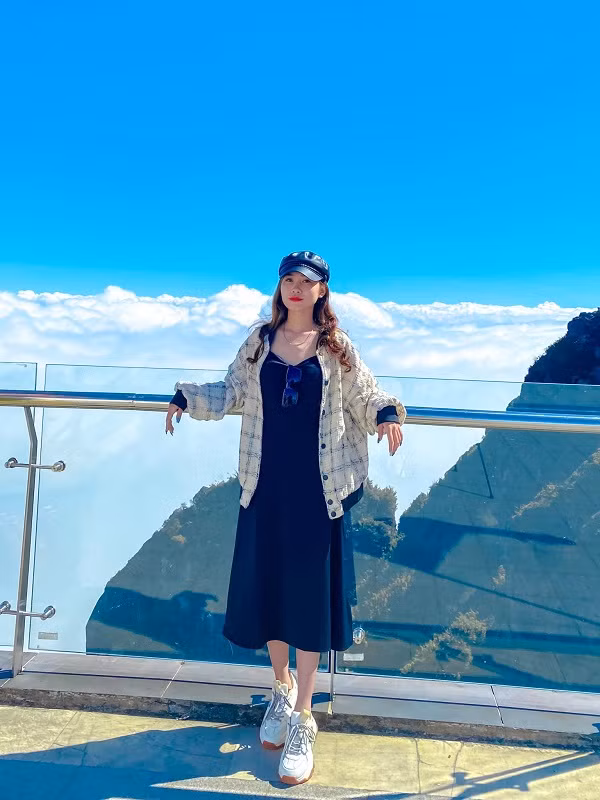 Trinh cho biết, cô nhận được sự ủng hộ của gia đình hai bên trong chuyến đi dài này.