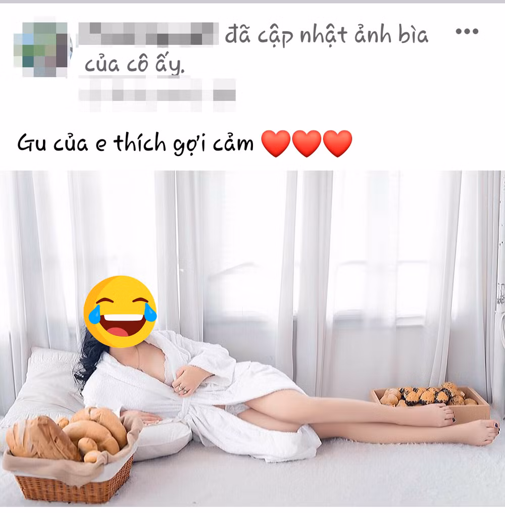 Không thiếu hình ảnh gợi cảm trên trang cá nhân của cô gái này. Ảnh: FBNV