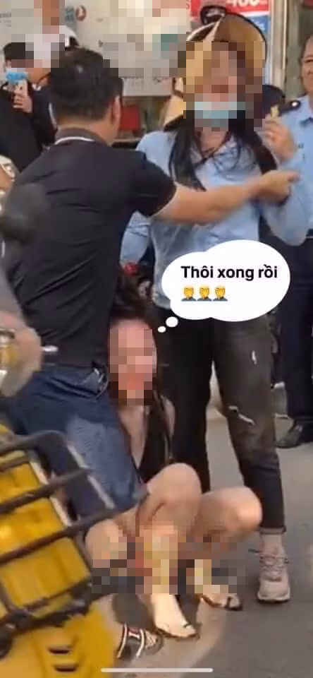 M.N được cho là cô gái “tiểu tam” bị đánh ghen trên phố Lý Nam Đế (Hà Nội) vào giữa tháng 9/2020. Ảnh: Cắt từ clip