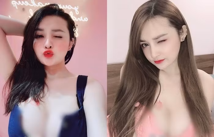 Nếu Ngân 98 sở hữu một vóc dáng nóng bỏng, eo thon vòng một đầy đặn thì Thanh Vân cũng không hề kém cạnh. Cô nàng cũng sở hữu ngoại hình nổi bật, vòng nào ra vòng nấy.