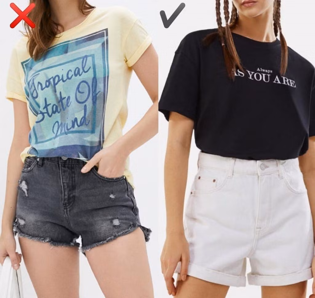 Là một người tinh tế, chắc hẳn các chị em sẽ biết đâu là lựa chọn tinh tế nhất cho mình khi diện short hè chứ không phải những kiểu quần short cũn cỡn nhức mắt này.
