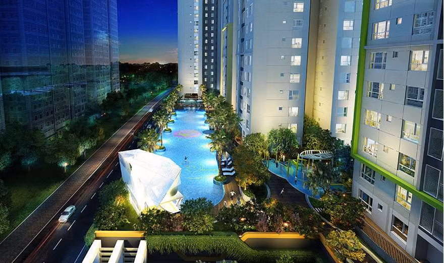 Toàn bộ dự án bao gồm 4 tòa nhà S1, S2, S3, S4 tượng trưng cho 4 mùa Xuân - Hạ - Thu - Đông với quy hoạch 40 - 41 tầng. Dự án có tổng diện tích 1,3 héc-ta, mật độ xây dựng khối tháp 29,8%, mật độ xây dựng khối đế 56,4%.