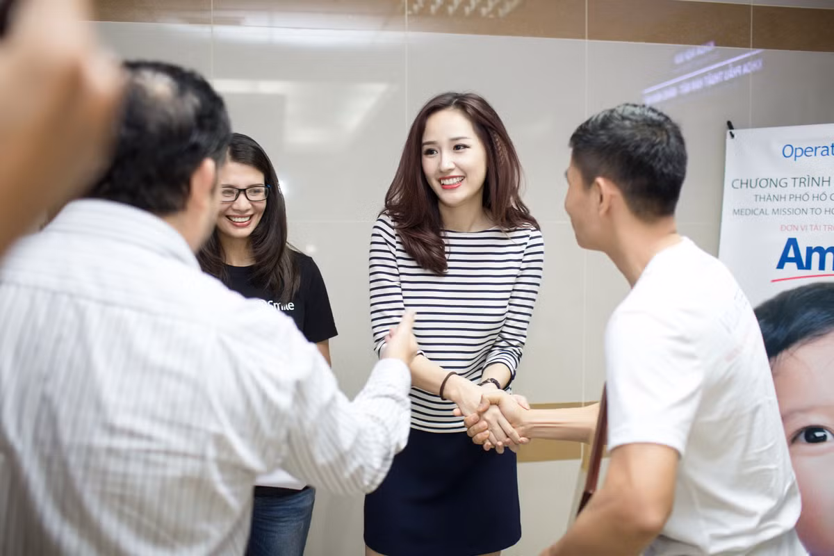 Hình ảnh Mai Phương Thúy tại sự kiện.