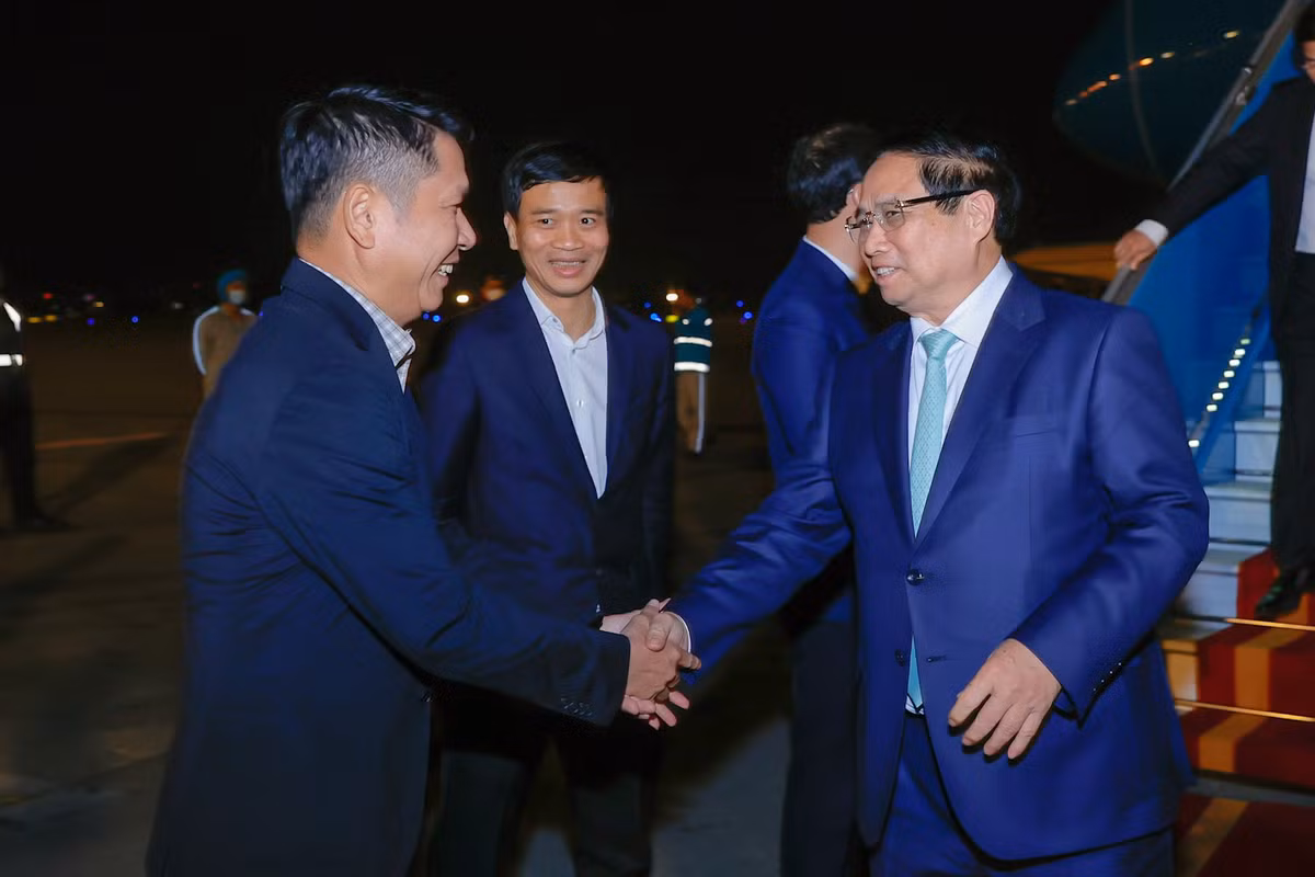 Thu tuong Pham Minh Chinh ket thuc tot dep chuyen cong tac tai Lao