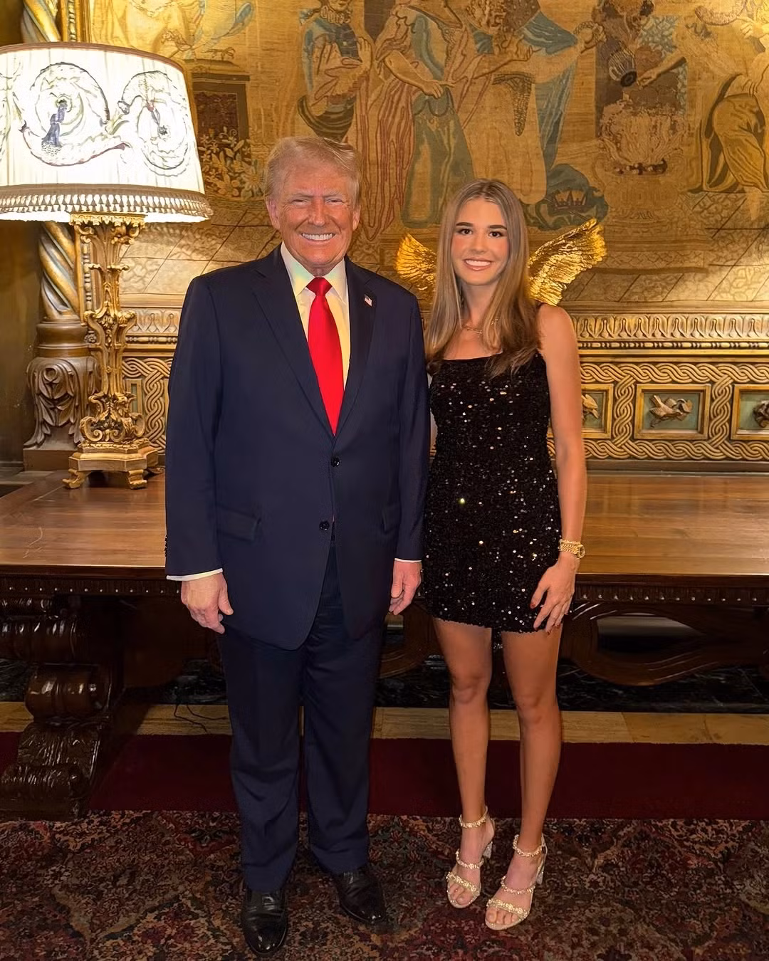 Ông Trump Jr. đã nhiều lần dành lời khen ngợi, thể hiện tình cảm với con gái đầu lòng trên mạng xã hội.