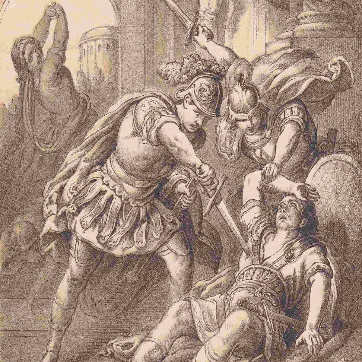 Sau khi hoàng đế Caligula bị giết chết, Viện Nguyên lão La Mã kêu gọi xóa các ghi chép về ông khỏi lịch sử La Mã cũng như tiêu hủy các bức tượng của ông.