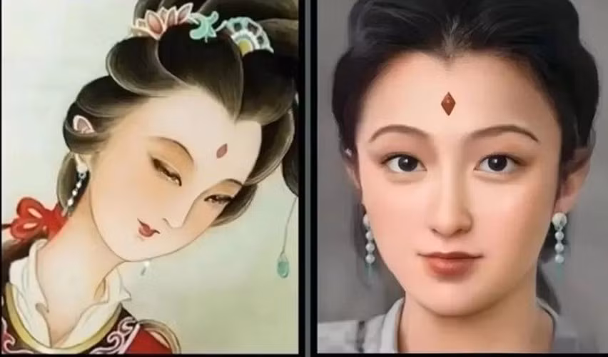 Thông qua "con mắt" AI, hình ảnh phục dựng cho thấy Điêu Thuyền thực sự là tuyệt sắc mỹ nhân. Các đường nét trên gương mặt của nàng vô cùng thanh tú. Nếu sống trong thời đại ngày nay, Điêu Thuyền sẽ có thể trở thành một trong những nữ minh tinh nổi tiếng nhất thế giới.