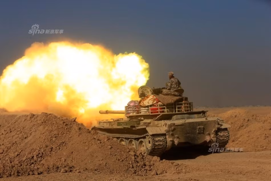 Trong những năm 80 của thế kỷ trước, phía Iraq cũng đã từng mua 1.300 xe tăng Type 59, và xấp xỉ 1.500 xe tăng Type 69 của phía Trung Quốc. Nguồn ảnh: Sina.