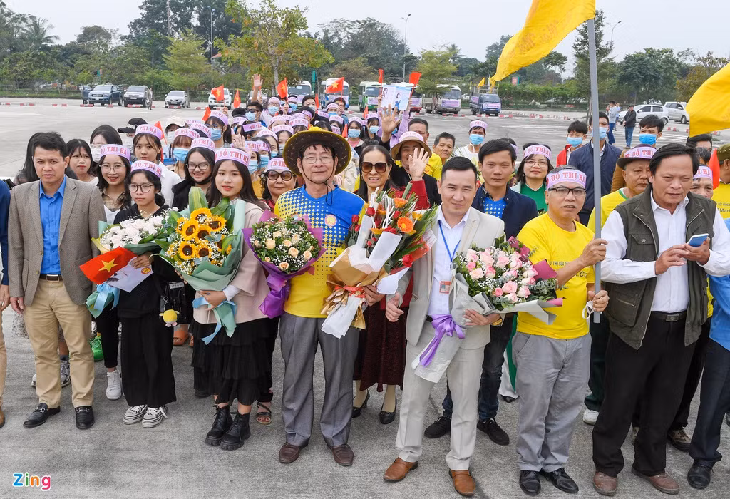 Dự kiến, vào buổi chiều 1/12, Đỗ Thị Hà sẽ có buổi giao lưu cùng những khán giả ở quê nhà.