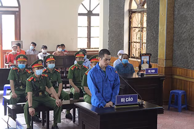 Ngày 21/7/2021, Tòa án nhân dân tỉnh Sơn La đã mở phiên tòa xét xử sơ thẩm và tuyên án tử hình đối với bị cáo Quàng Văn Thương. (Ảnh: Công an tỉnh Sơn La)