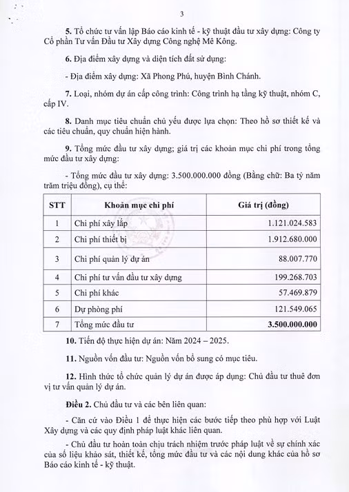 TP HCM: Vượt đối thủ quen, Cty Long An trúng gói thầu hơn 1,8 tỷ - Hình 3 TP HCM: Vuot doi thu quen, Cty Long An trung goi thau hon 1,8 ty-Hinh-3