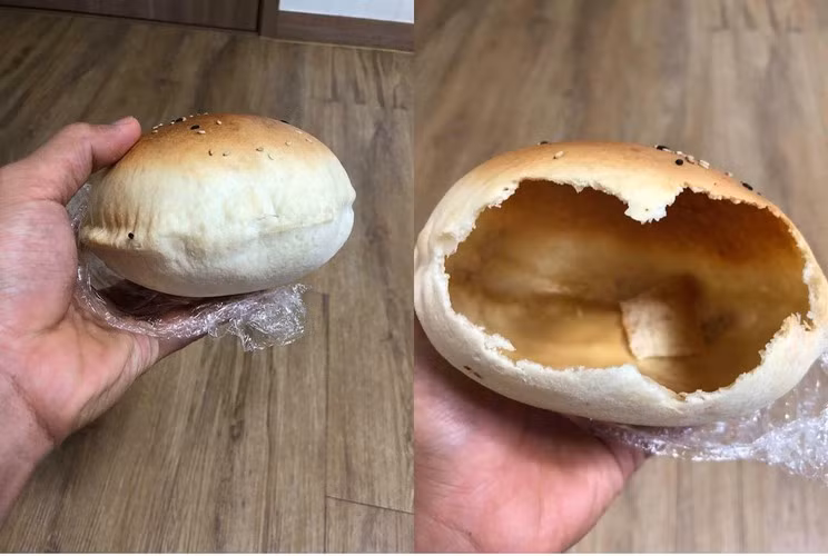 Trên bao bì hay quảng cáo vô cùng chất lượng, tuy nhiên khi mở ra bên trong nhiều người phải choáng nhẹ bởi cách bán hàng "treo đầu dê bán thịt chó" này.
