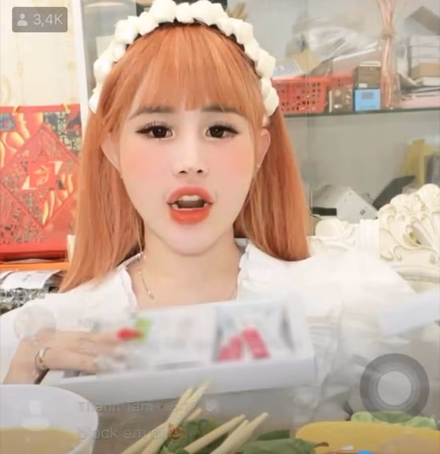 Cụ thể, trong một lần livestream bán hàng, "hot girl thị phi" này đã đưa ra mức ưu đãi giảm 50% cho sản phẩm của mình. Với giá 550 nghìn đồng chia 2, khi chốt mức giá cuối cùng, cô lại tính "550:2=225".