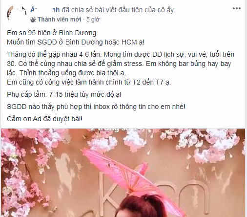 Nhóm "Bố nuôi con nuôi": Lệch lạc xã hội hay chiêu trò tận thu của gái mại dâm? Nhom