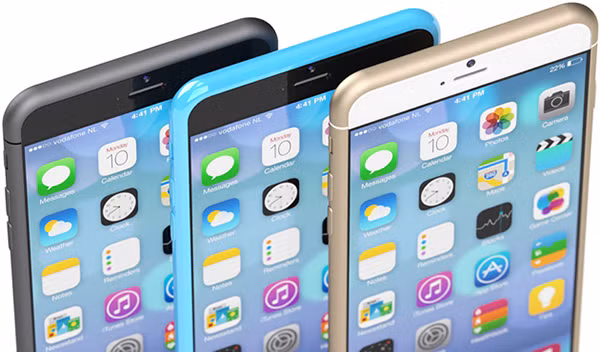 Xuat hien nhieu thong tin nong hoi cua ba mau dien thoai iPhone moi