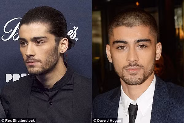 Zayn thực sự gây ấn tượng với kiểu tóc mới.