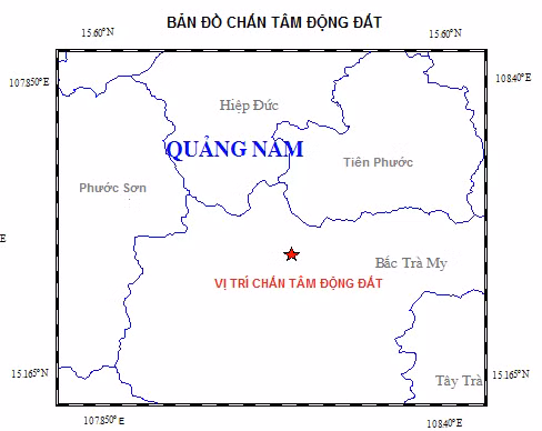 Dong dat manh o Quang Nam dung mung 3 Tet