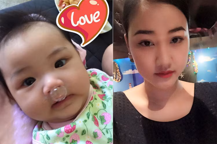 Maya lan dau tien cong khai hinh anh con gai dau long