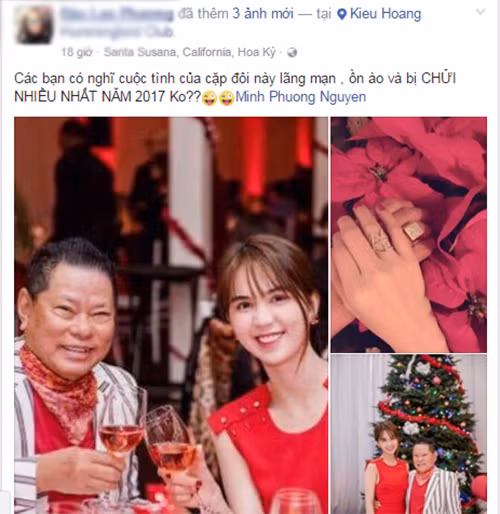 Con dau ty phu Hoang Kieu viet status gay soc ve Ngoc Trinh-Hinh-3