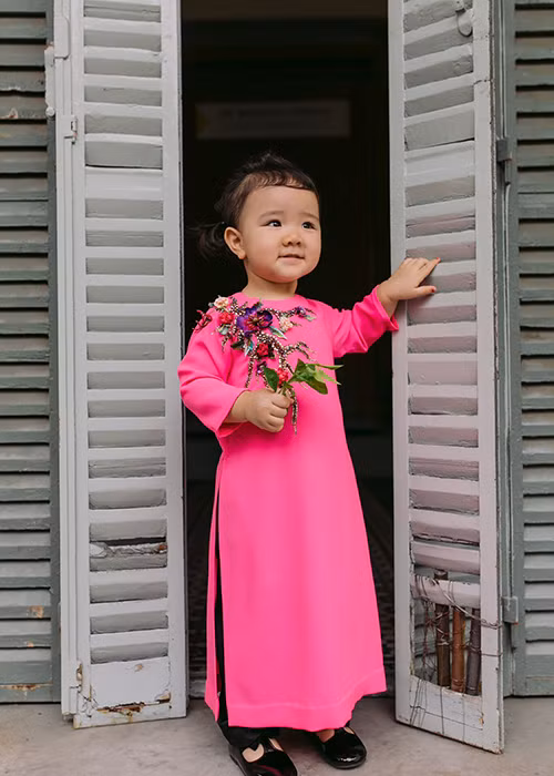 Bé Vani chính là trái ngọt tình yêu của Trang Nhung và ông xã Hoàng Duy.