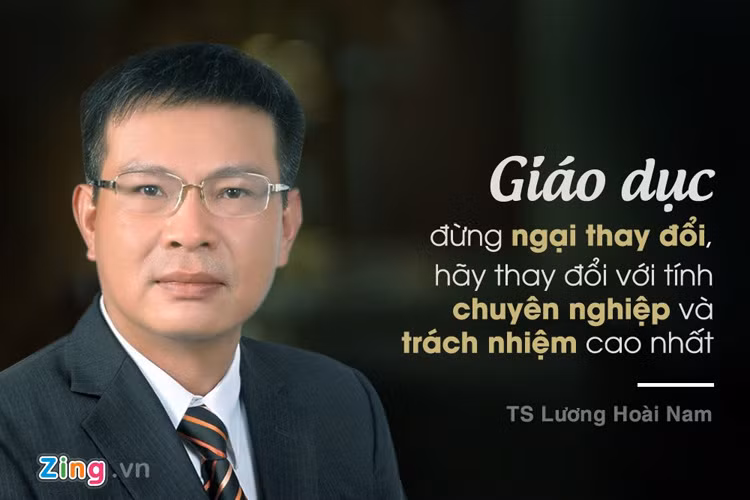 Sau khi Bộ GD&amp;ĐT công bố dự thảo thi THPT quốc gia 2017, TS Lương Hoài Nam cho rằng giáo dục phải mạnh dạn thay đổi, nhưng cần làm theo cách chuyên nghiệp và có trách nhiệm cao nhất của học sinh và phụ huynh. Ông đề xuất Việt Nam nên học tập cách tuyển sinh của Singapore. 