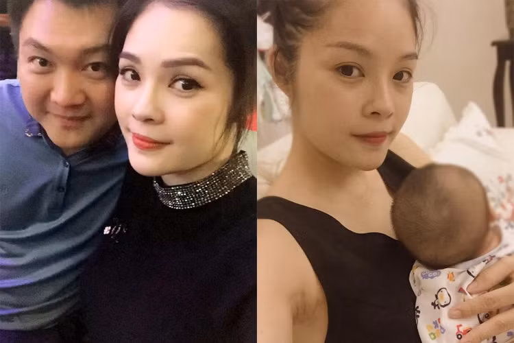 Cặp đôi diễn viên Dương Cẩm Lynh - nhà sản xuất phim Anh Khoa vui mừng chào đón con trai đầu lòng William gia nhập tổ ấm vào ngày 15/10/2016. (Ảnh: Facebook nhân vật) 