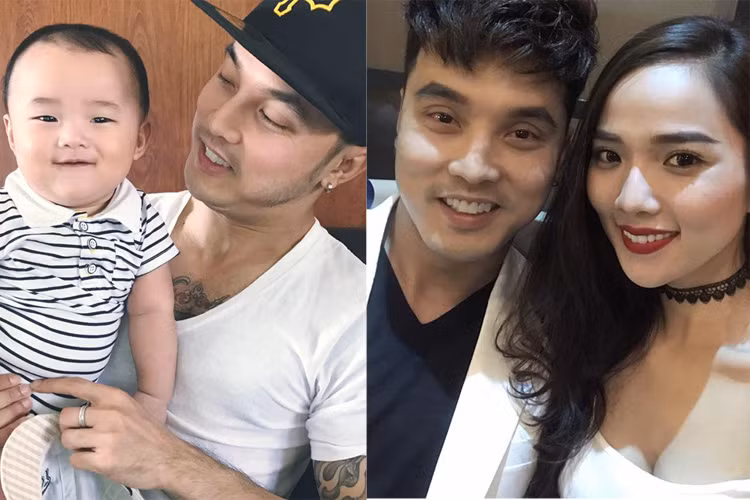 Ngày 24/4/2016, ca sĩ Ưng Hoàng Phúc lên chức bố khi con trai đầu lòng của anh với siêu mẫu Kim Cương cất tiếng khóc chào đời. (Ảnh: Facebook nhân vật) 