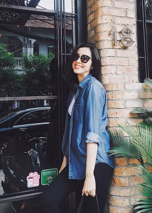 Tăng Thanh Hà khoe nhan sắc mặn mà giữa tin đồn mang bầu lần thứ 2. (Ảnh: Instagram nhân vật) 
