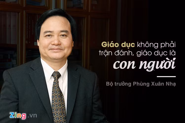 Hồi tháng 4, ngay sau khi nhậm chức, Bộ trưởng Phùng Xuân Nhạ đã có chia sẻ bên hành lang Quốc hội. Ông tâm niệm, chỉ khi nào xã hội có niềm tin vào giáo dục, mới thắng lợi, chưa có niềm tin thì vẫn thất bại. 