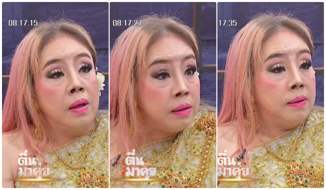 Bà Leena tỏ ra rất tức giận ngay trên sóng truyền hình.