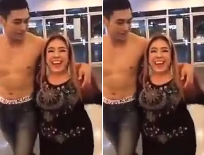 Nữ đại gia Thái Lan cho biết thêm, đội phụ tá của bà phần lớn đều là những chàng trai trẻ cuốn hút, những người này có trách nhiệm hỗ trợ bà trong các công việc thường ngày hoặc đời sống cá nhân. Bà bật mí thường xuyên được những người này dùng kiệu để đi lại. Dom vốn là thầy dạy khiêu vũ của bà Leena, và cũng thuộc đội phụ tá kể trên. Nhưng hiện nay do thấy Dom chăm chỉ, đẹp trai nên bà đã nhận anh làm con nuôi, sắp tới Dom sẽ tham gia ngành giải trí với vai trò người mẫu, diễn viên.