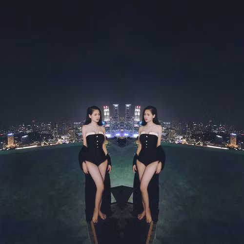 Vóc dáng của "gái một con trông mòn con mắt".