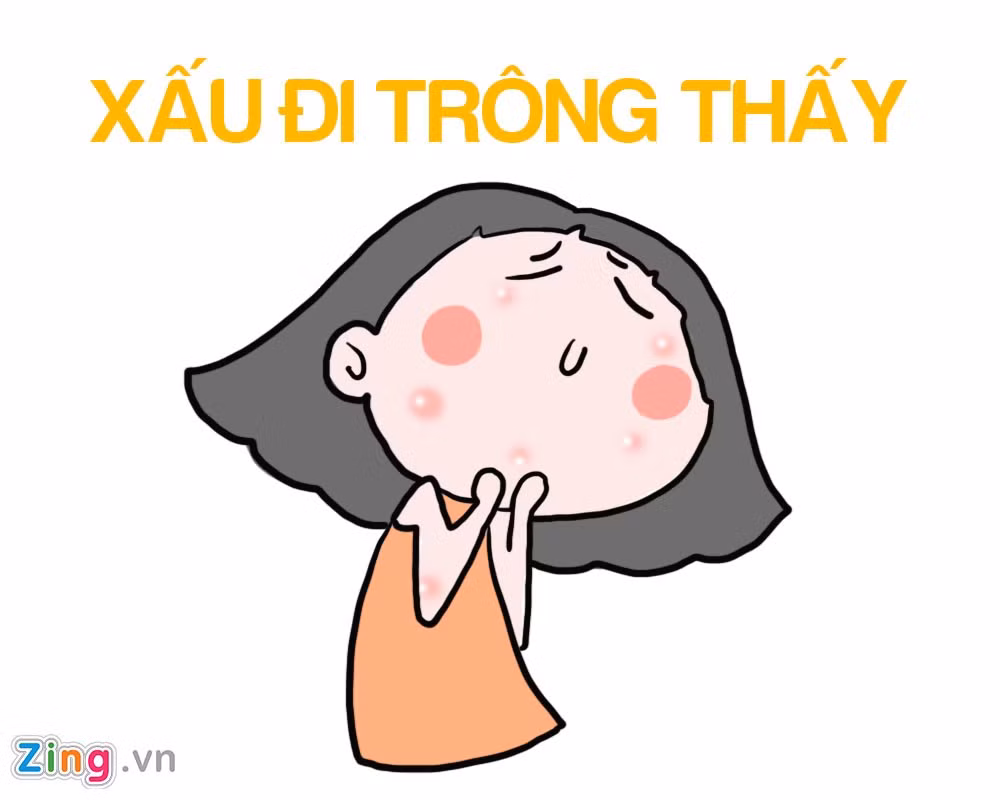 Hơi ẩm ngày nồm như chiếc mặt nạ cấp ẩm chuyên nghiệp khiến da chúng ta trở nên thật nhờn và bóng.