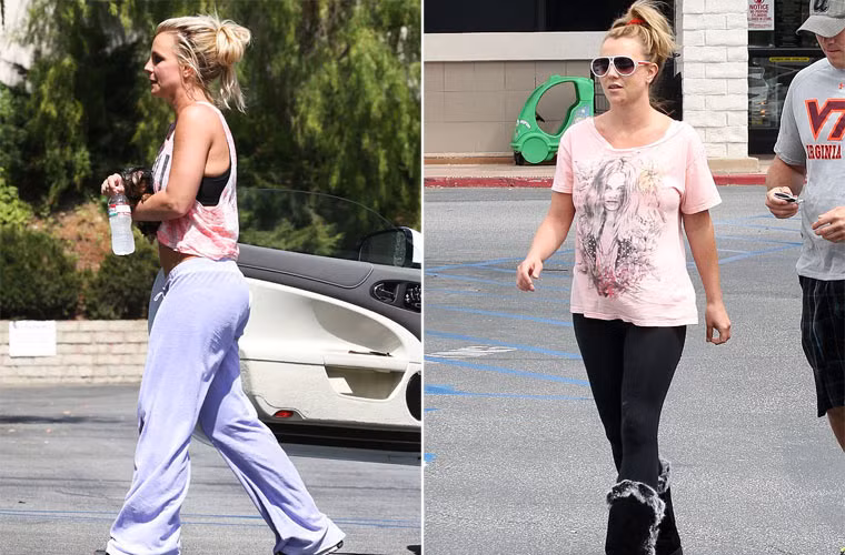  Thời trang đường phố của Britney Spears luôn bị coi là thảm họa.