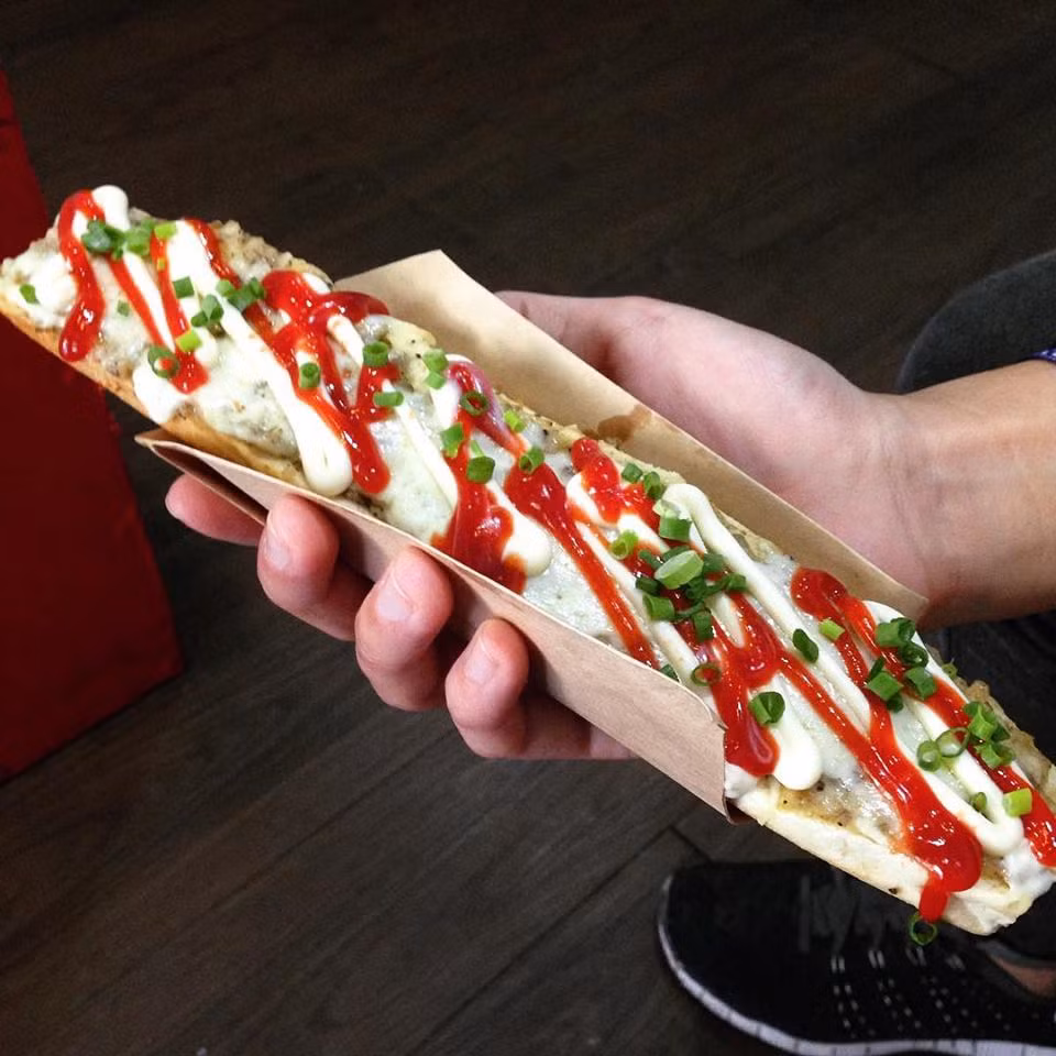 Bánh mì nấm.