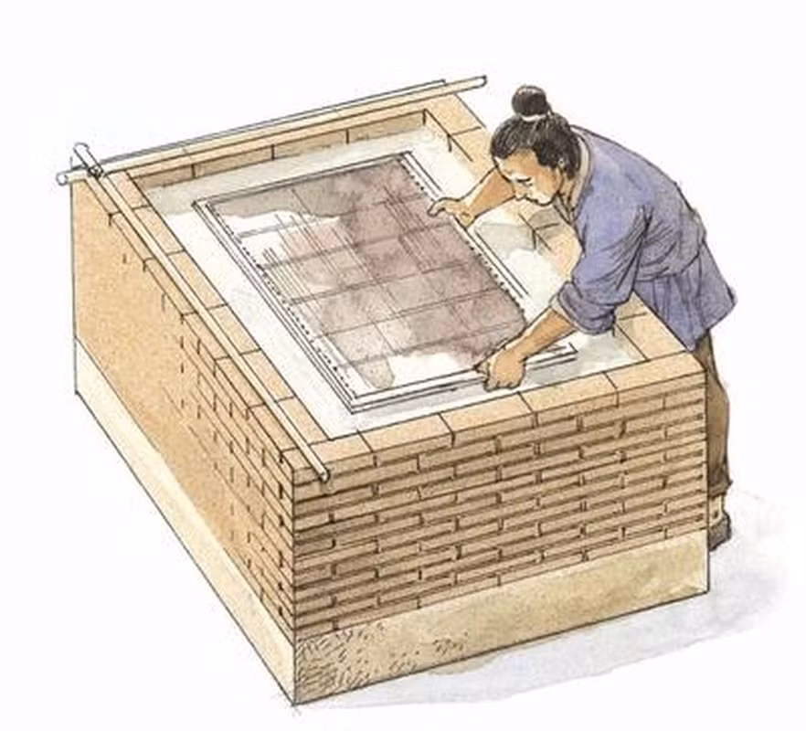 Giấy Hàn Quốc cũng được triều Thanh ưa chuộng nhờ độ dai, cho thấy vật liệu giấy có thể đạt độ bền đáng kinh ngạc.