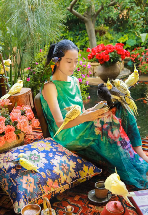 Không chỉ khiến công chúng, khán giả ở Trung Quốc trầm trồ với những tác phẩm múa đỉnh cao và nhan sắc tuyệt trần, người đẹp không tuổi Dương Lệ Bình còn có nơi ở đẹp tựa chốn bồng lai, tiên cảnh khiến ai nấy đều ghen tị. Ảnh: Nonews.
