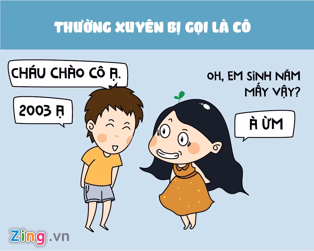 Là 9X, bạn không quá già, nhưng cũng không còn trẻ nữa. Nhất định không ai không trải qua cảm giác "vỡ vụn" khi có ai đó gọi là cô/chú.