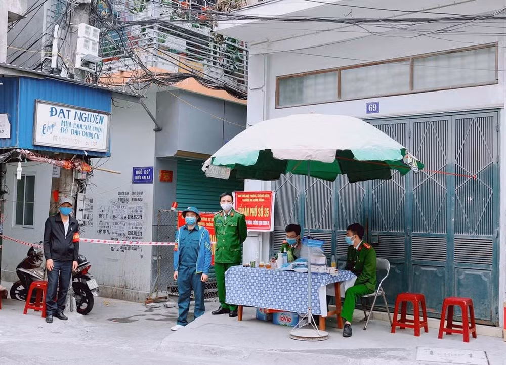 Hai Phong cong bo 19 dia diem, ai den can khai bao y te gap