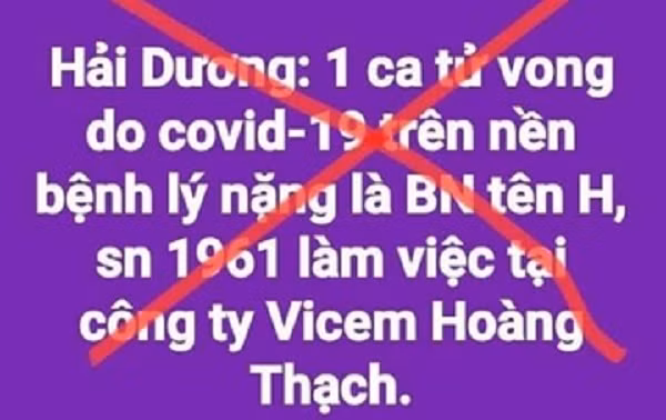 Bac tin don ca nhiem o Cong ty Xi mang Hoang Thach tu vong