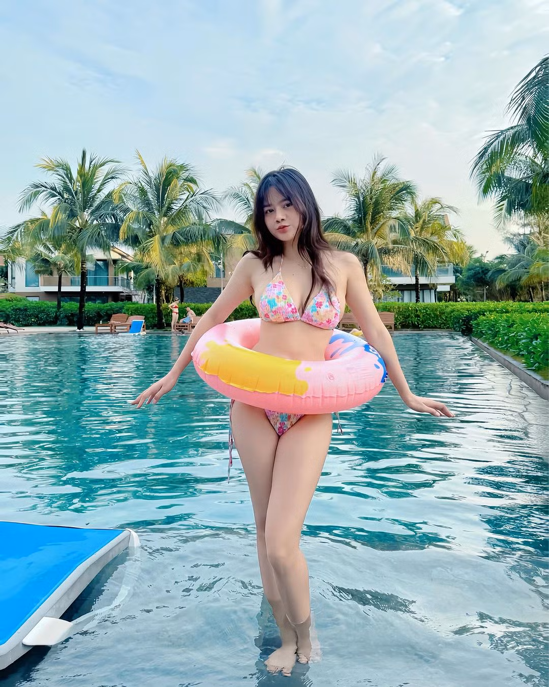 Bạn trai của Tiểu Ngáo cũng là một Tiktoker khá có tiếng. Tiểu Ngáo và Hoàng Hôn thường xuyên đăng tải clip cùng nhau lên trang cá nhân. (Ảnh: FBNV)
