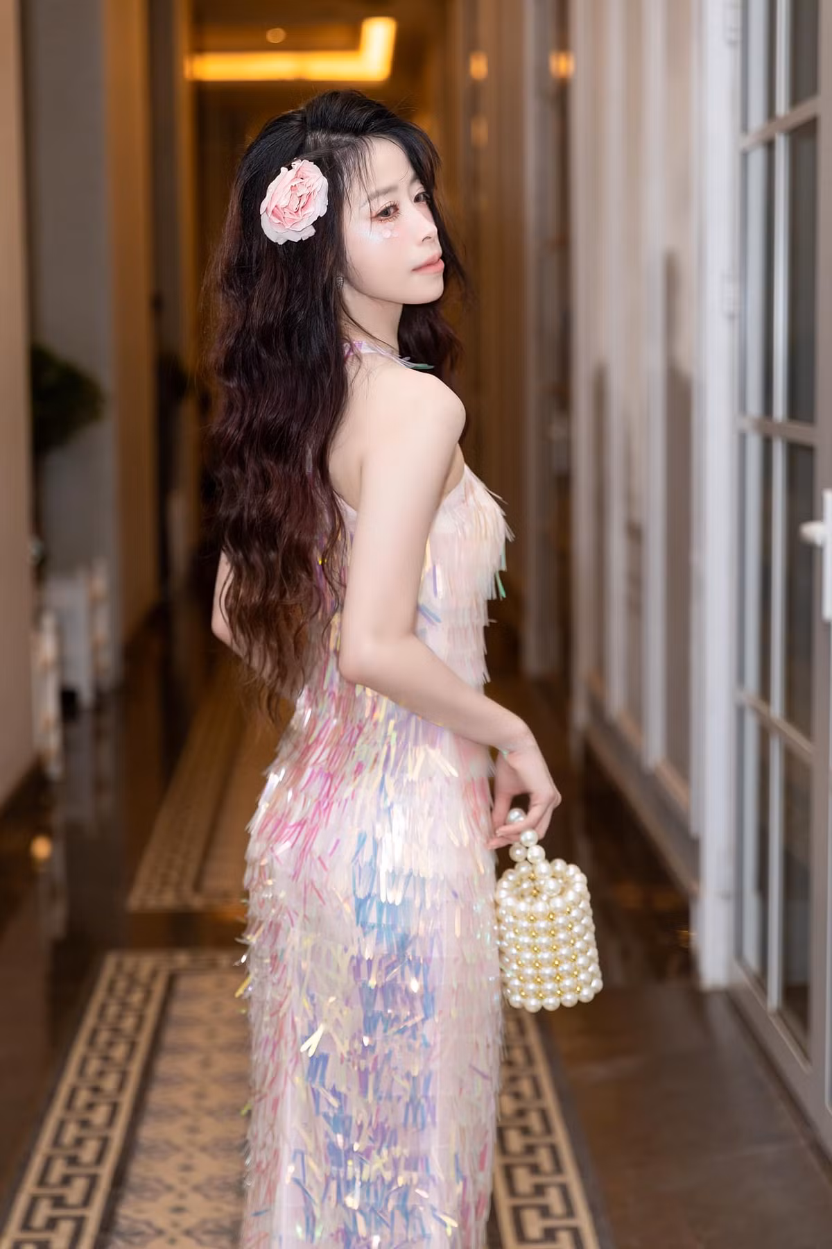 Dù đã bước vào tuổi U35 nhưng nhìn cô trẻ xinh không thua gì các em gái Gen Z.